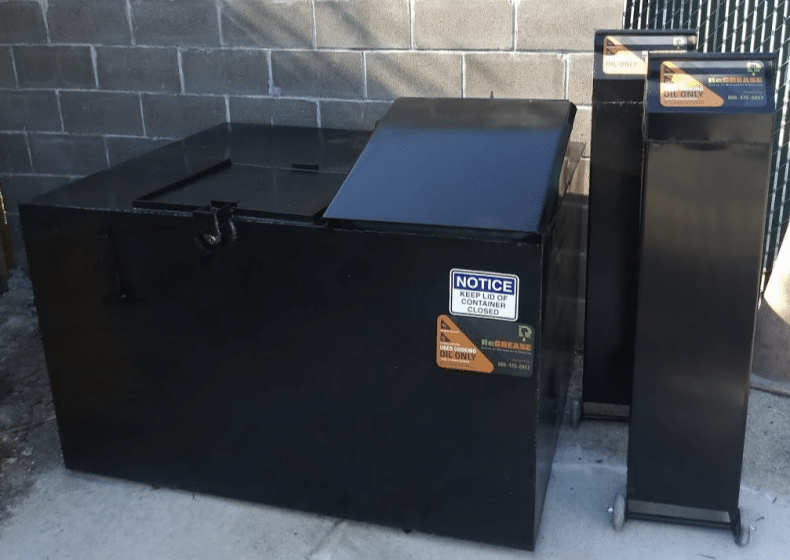 Restaurant grease bins and employee safety ReGrease